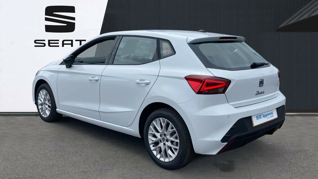 Seat Ibiza Se White #3