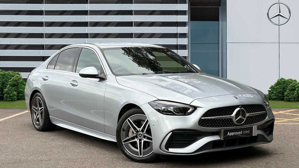Mercedes-Benz C Class Amg Line Silver