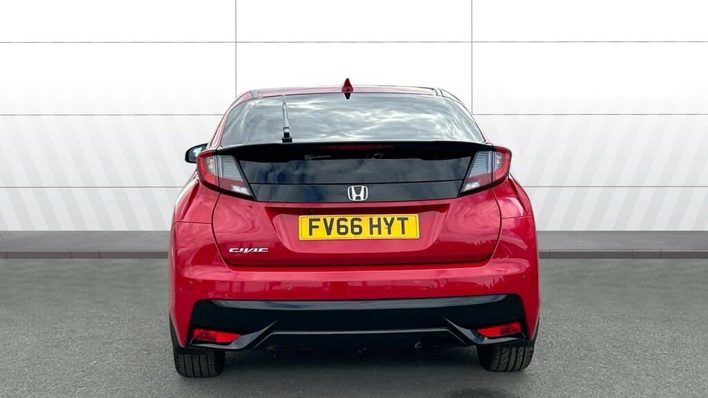 Honda Civic Se Plus Red #6