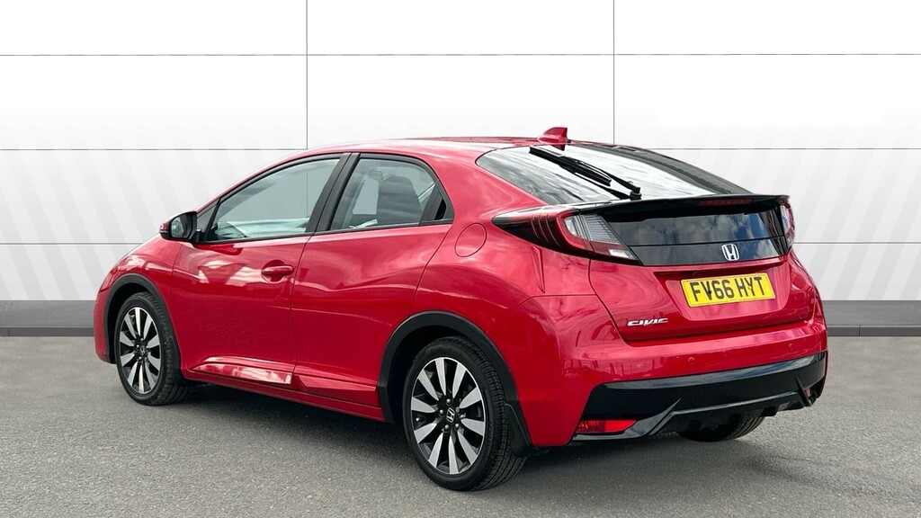 Honda Civic Se Plus Red #2
