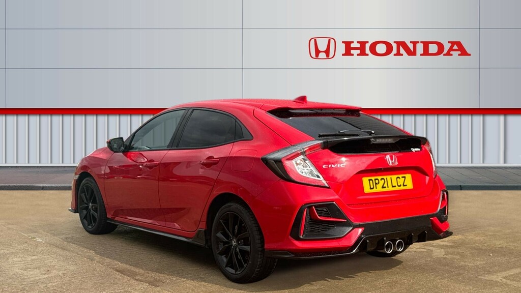Honda Civic Sport Red #3