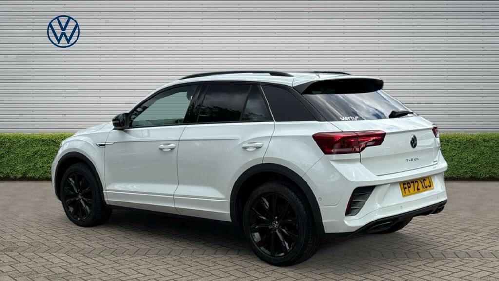Volkswagen T-Roc R-line FP72XCJ White #3