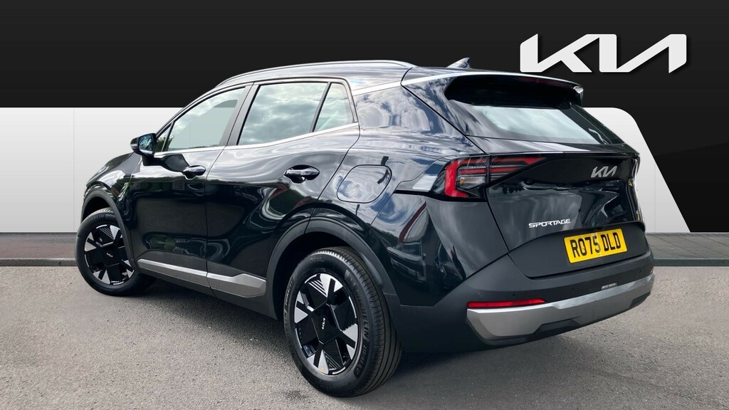 Kia Sportage Pure Black #2