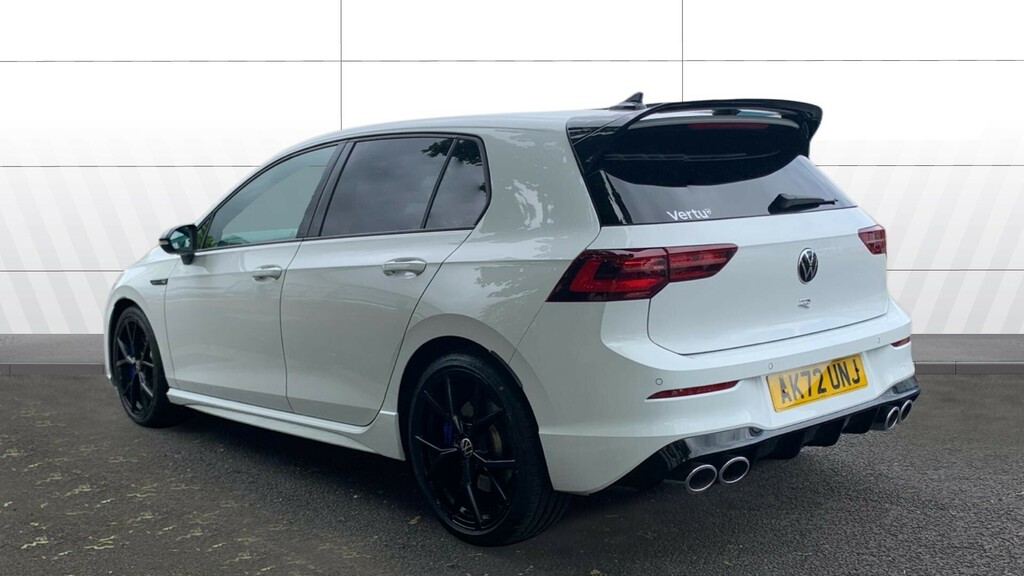 Volkswagen Golf R White #2