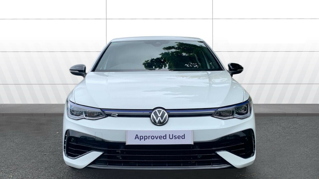 Volkswagen Golf R White #3