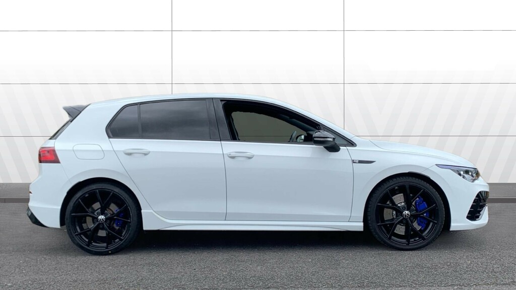 Volkswagen Golf R White #5