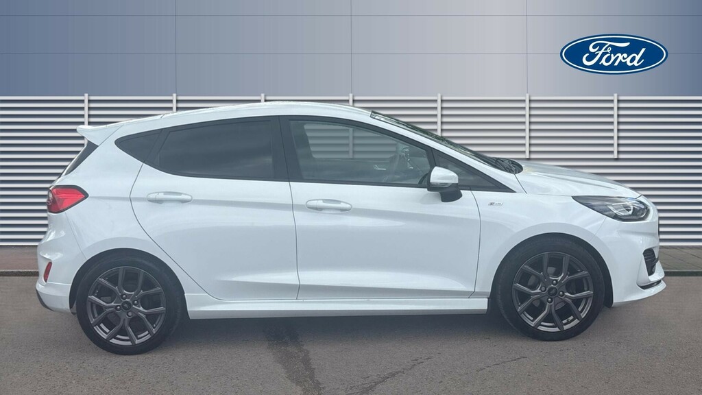 Ford Fiesta St-line DN23WZA White #5