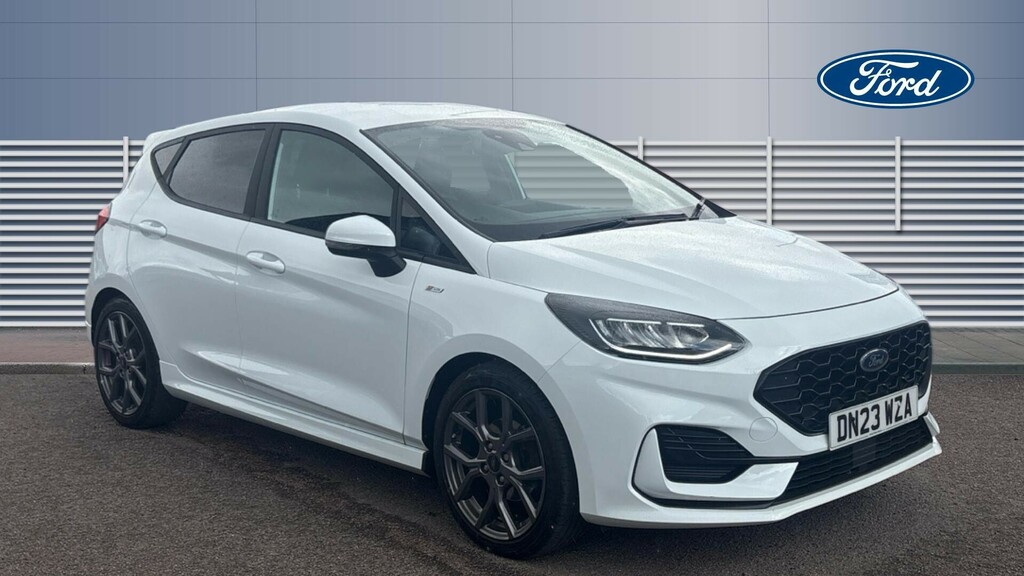 Ford Fiesta St-line White