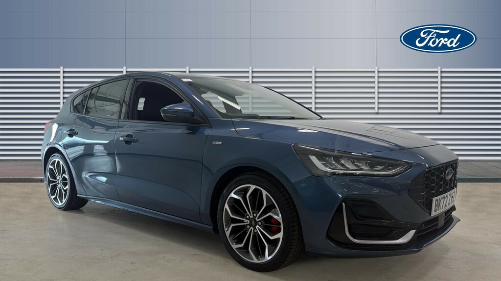 Ford Focus St-line Vignale Blue