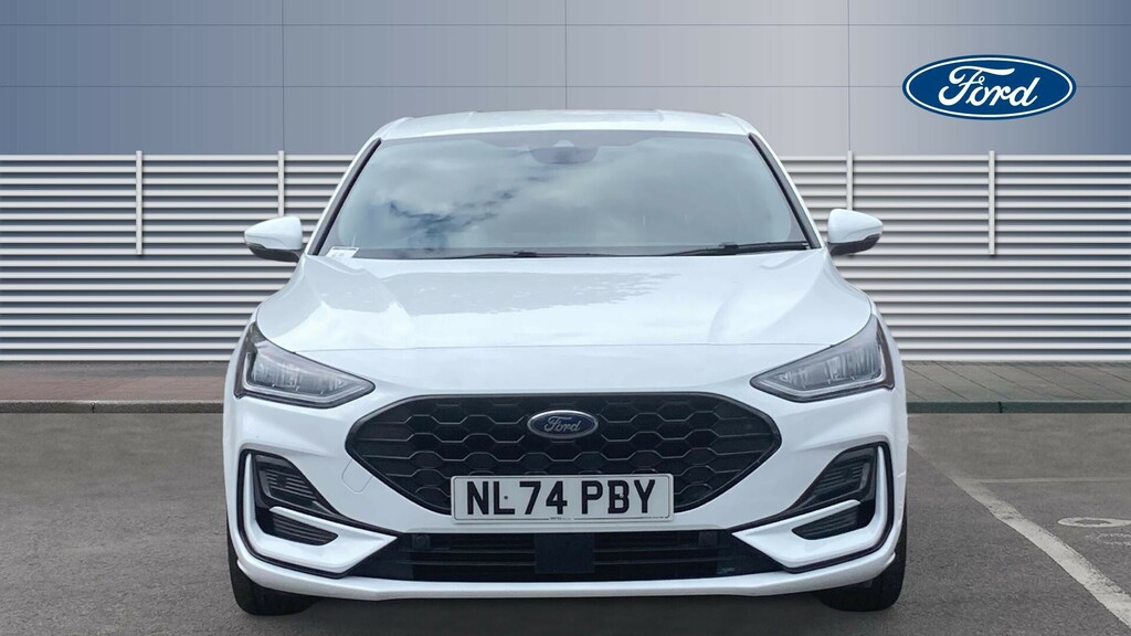Ford Focus St-line NL74PBY White #3