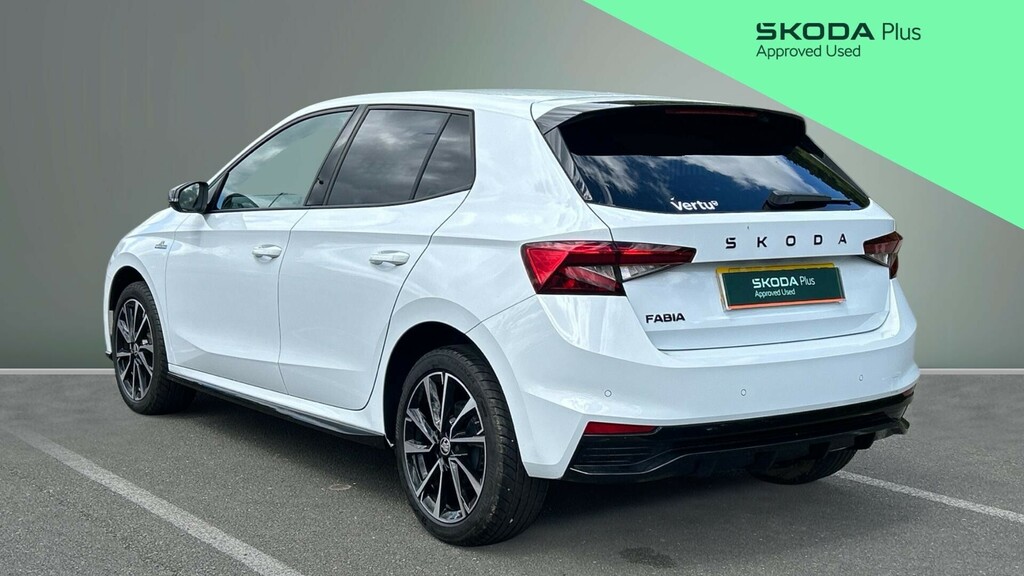 Skoda Fabia Monte Carlo EF74TZR White #3