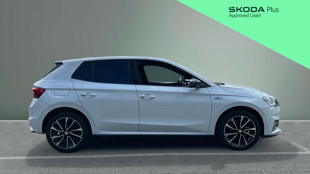 Skoda Fabia Monte Carlo EF74TZR White #4