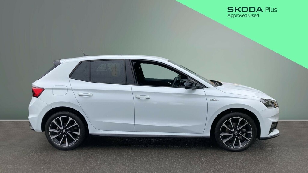 Skoda Fabia Monte Carlo Edition EF25CZZ White #4