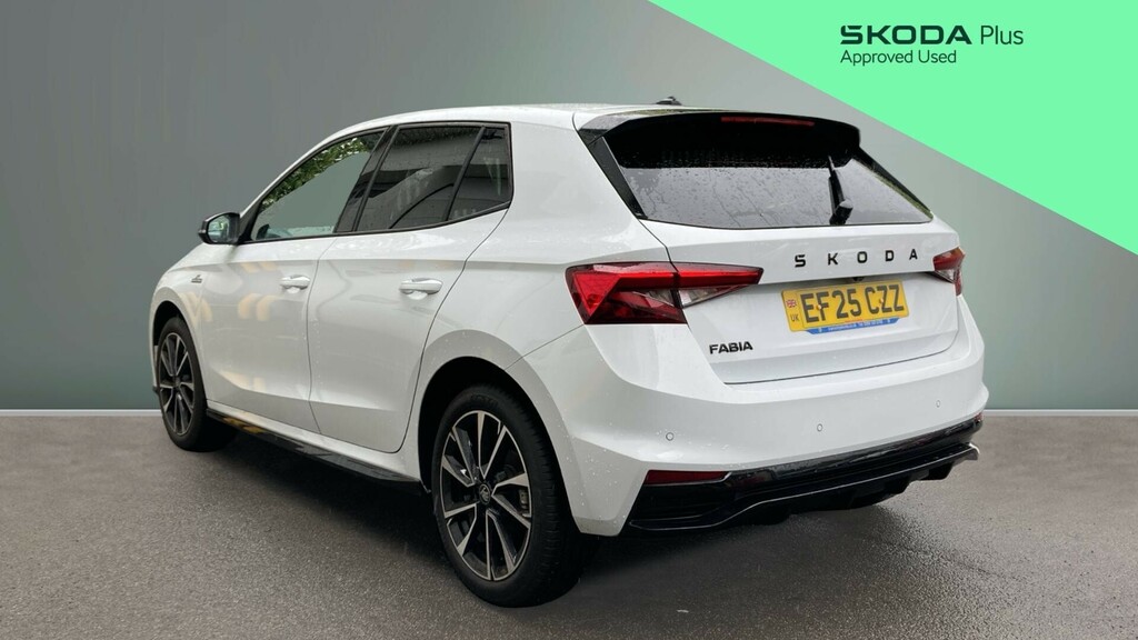 Skoda Fabia Monte Carlo Edition EF25CZZ White #3