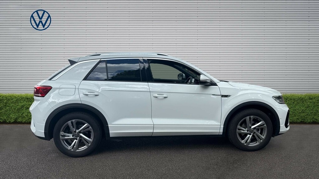 Volkswagen T-Roc R-line YK75SYC White #4