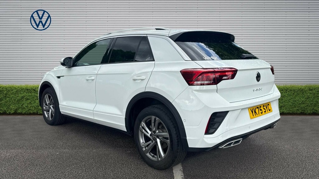 Volkswagen T-Roc R-line YK75SYC White #3