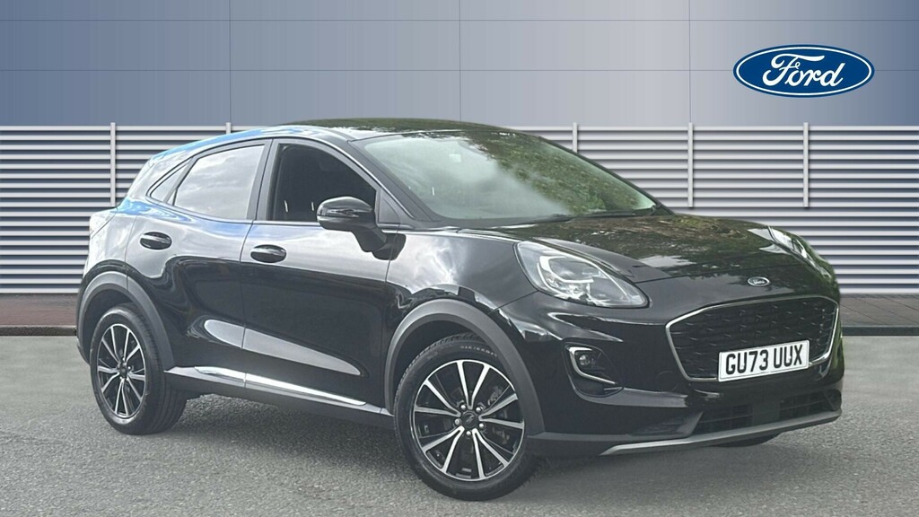 Ford Puma Titanium Black