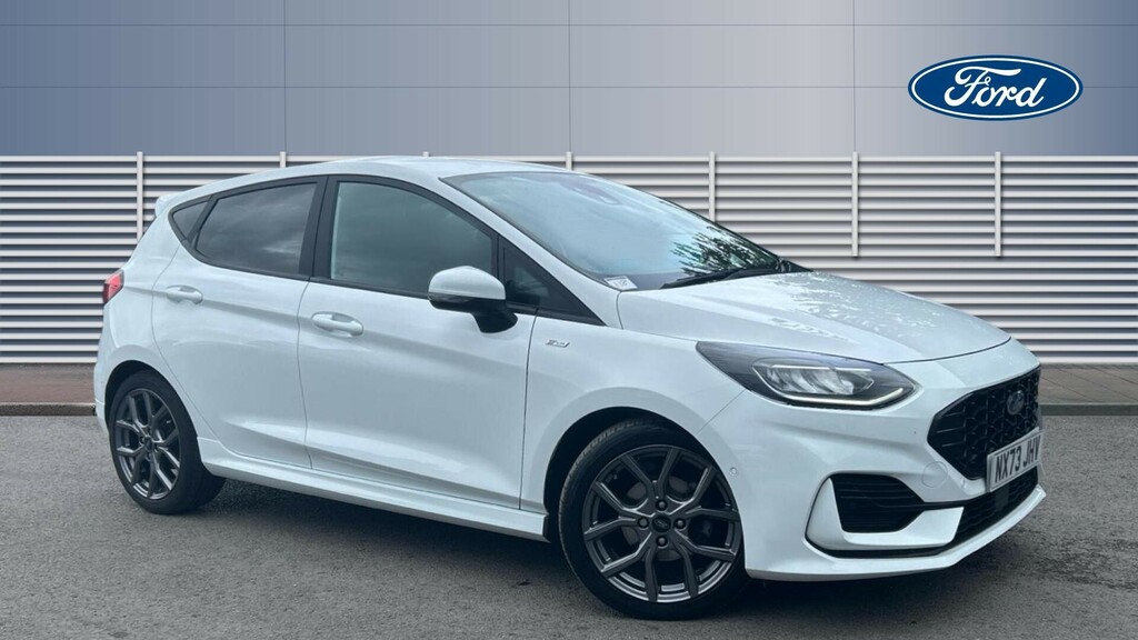 Ford Fiesta St-line White