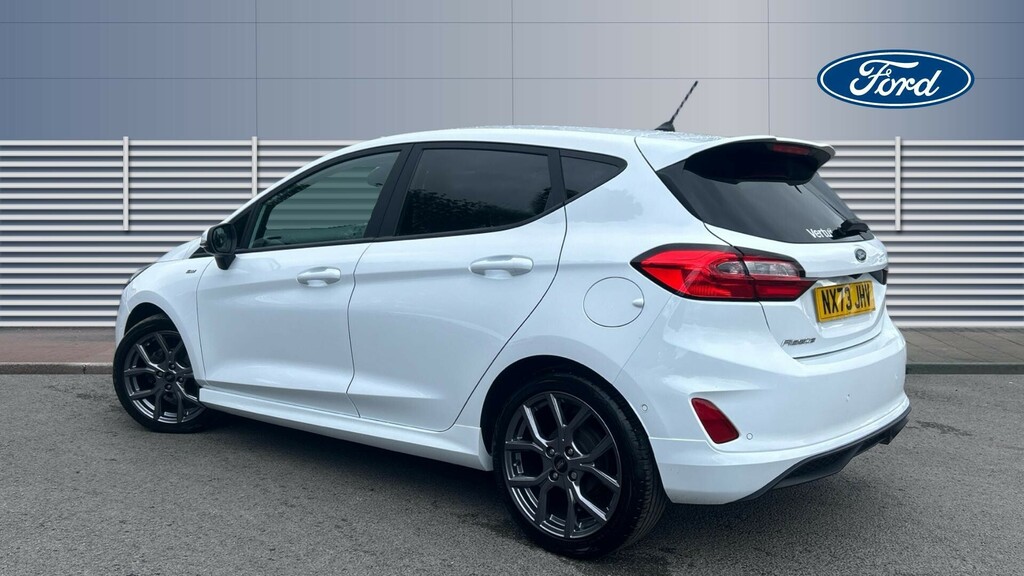 Ford Fiesta St-line NX73JHV White #2