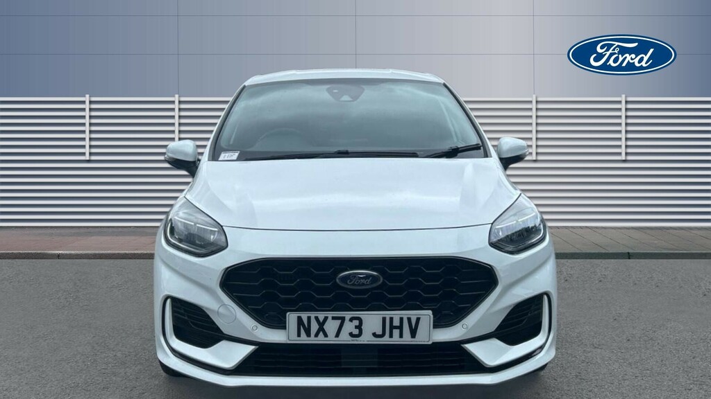 Ford Fiesta St-line NX73JHV White #3