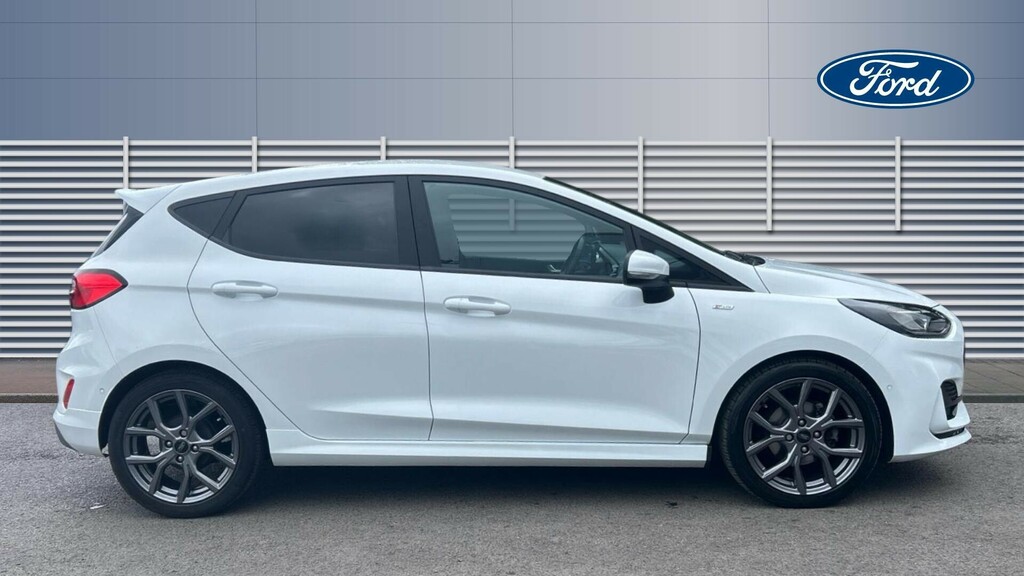 Ford Fiesta St-line NX73JHV White #5