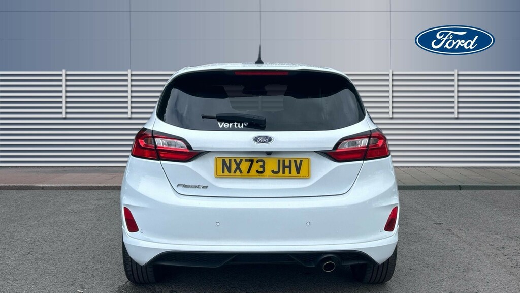 Ford Fiesta St-line NX73JHV White #6