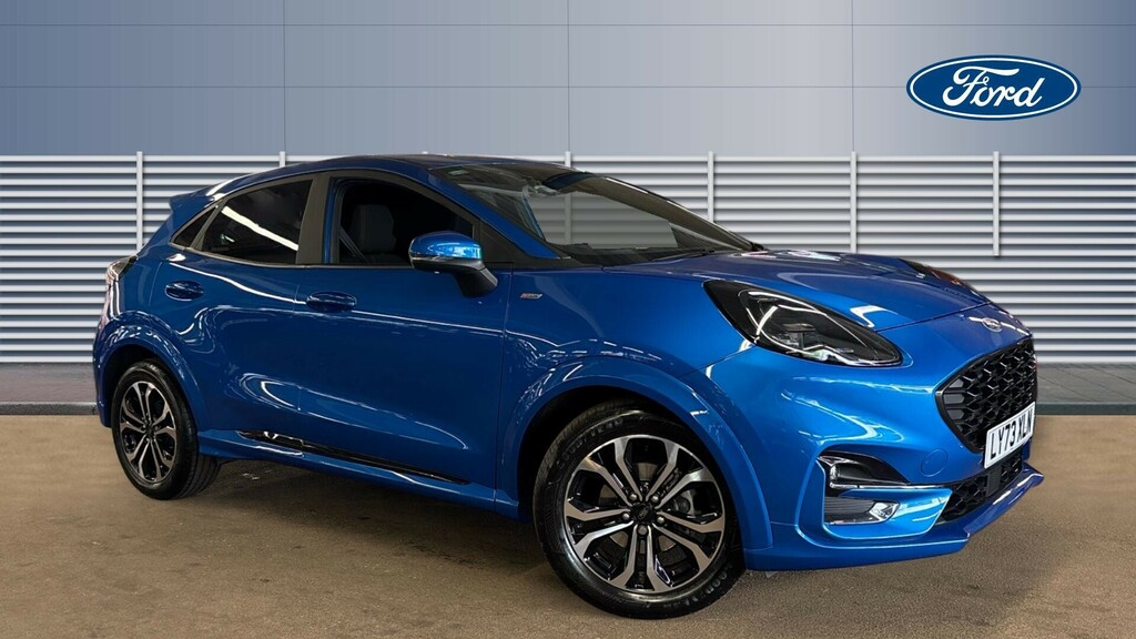 Ford Puma St-line Blue