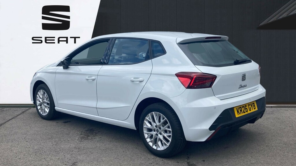 Seat Ibiza Se White #3