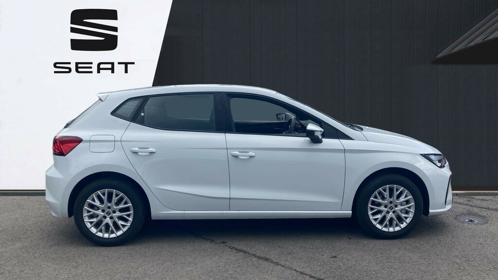 Seat Ibiza Se White #4