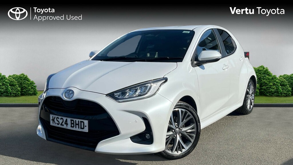 Toyota Yaris Excel KS24BHD White #3