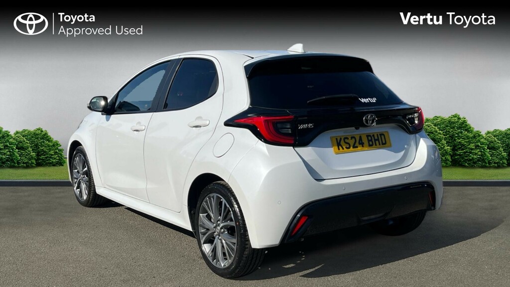 Toyota Yaris Excel KS24BHD White #4