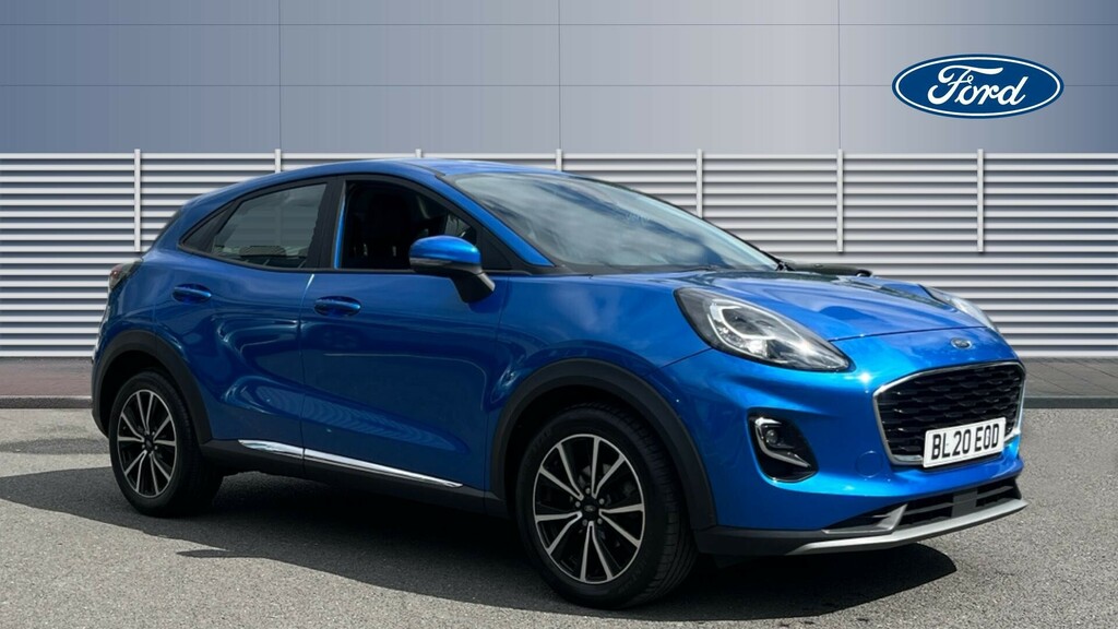 Ford Puma Titanium Blue