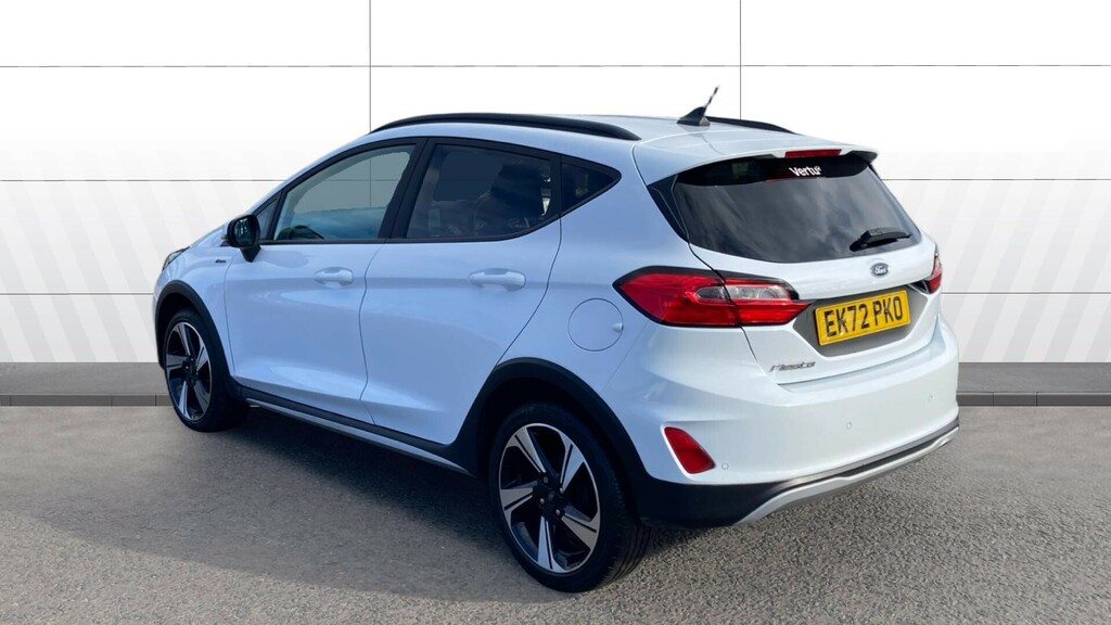 Ford Fiesta Active White #2