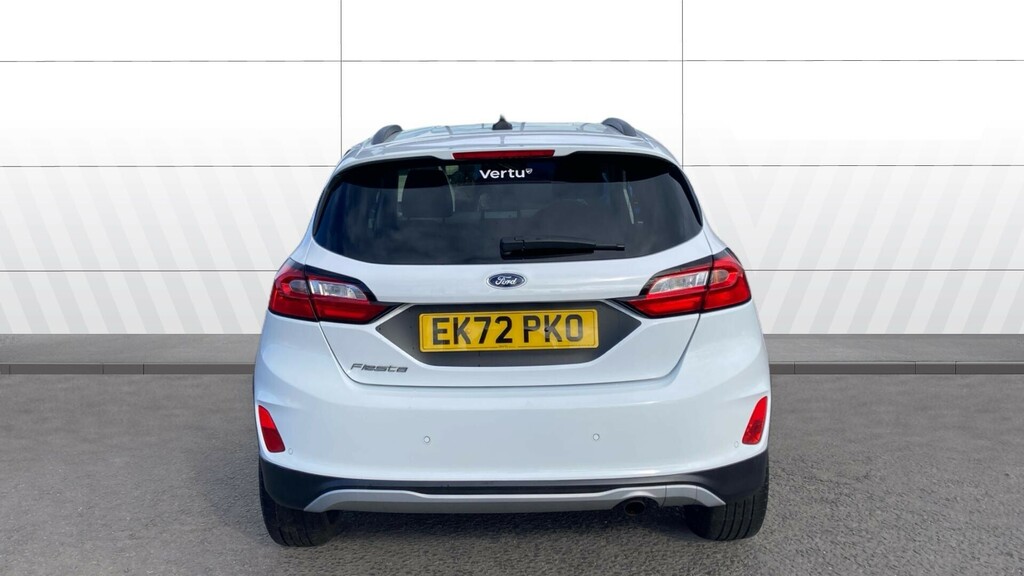 Ford Fiesta Active White #6