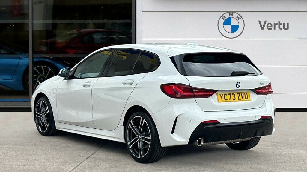 BMW 1 Series M Sport YC73ZVU White #2