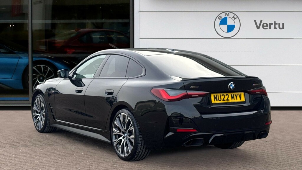 BMW 4 Series M440i NU22MYV Black #2