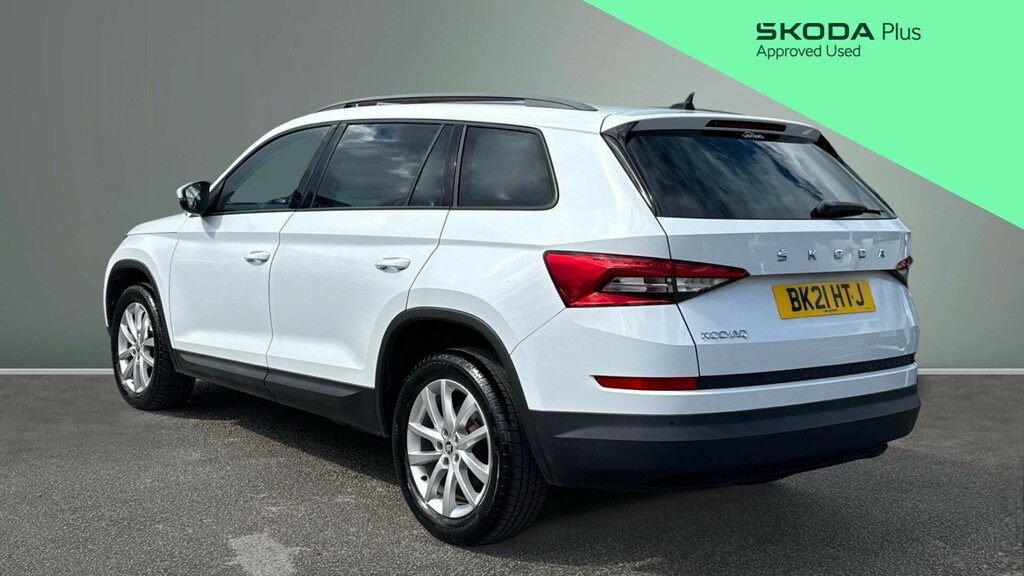 Skoda Kodiaq Se White #3