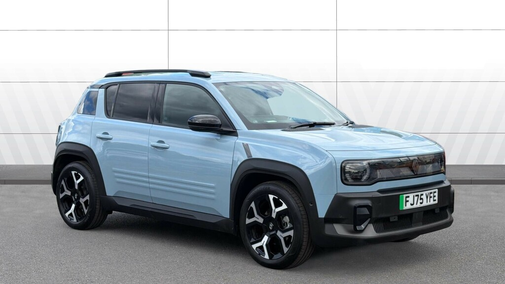 Renault 4 E-Tech Techno Blue