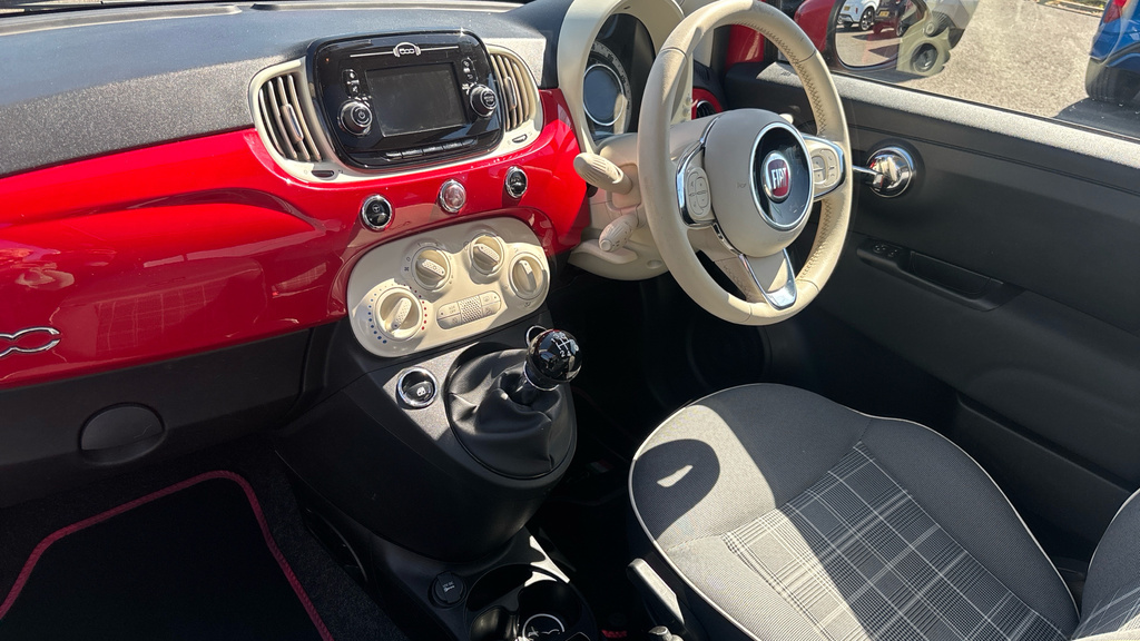 Fiat 500 Lounge WR18TFX Red #5