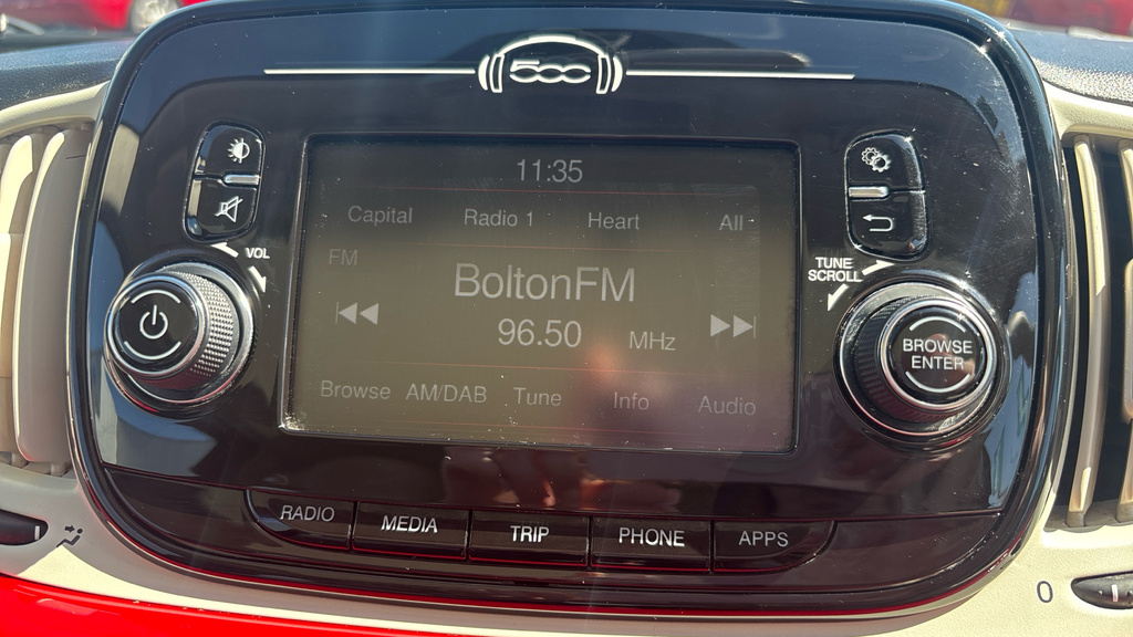 Fiat 500 Lounge WR18TFX Red #6