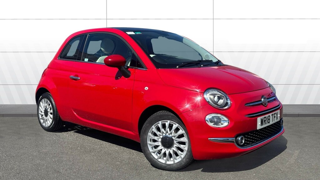 Fiat 500 Lounge Red