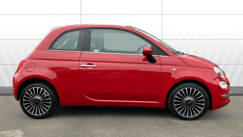 Fiat 500 Lounge YN68JBV Red #5