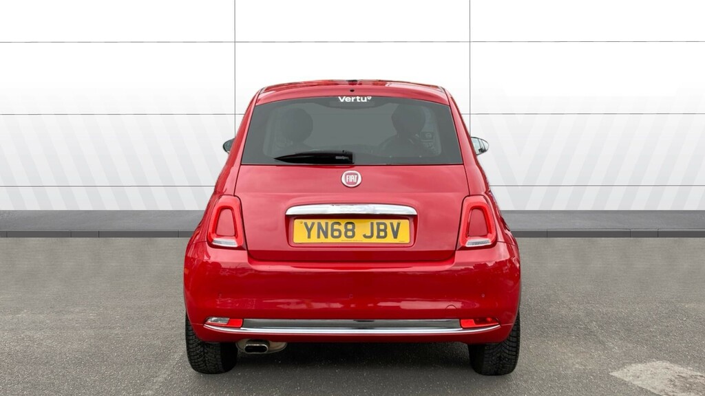 Fiat 500 Lounge YN68JBV Red #6