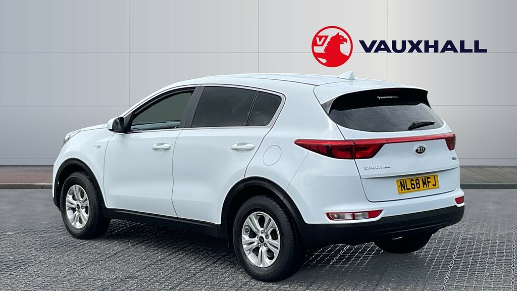 Kia Sportage 1 NL68MFJ White #2