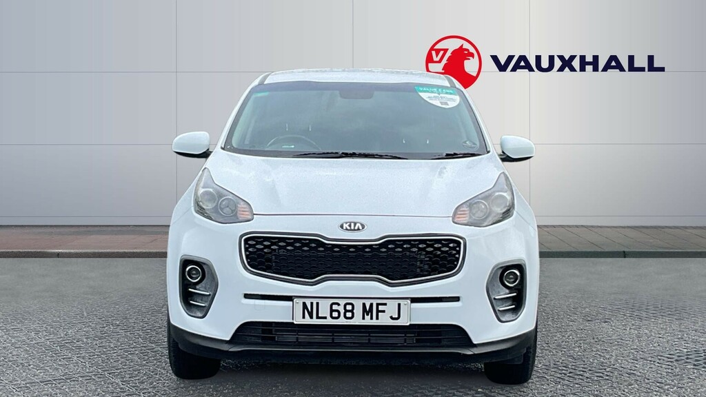 Kia Sportage 1 NL68MFJ White #3