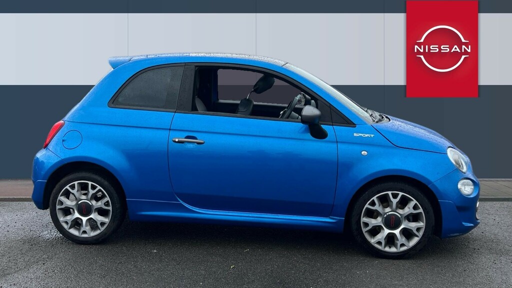 Fiat 500 Sport HT71OTU Blue #5
