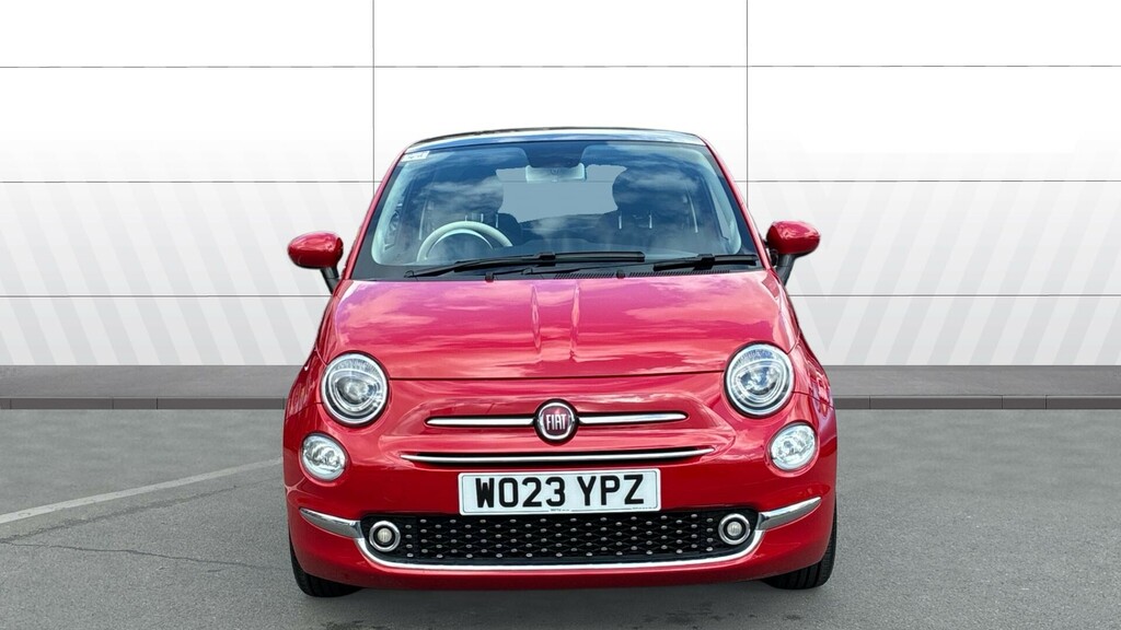 Fiat 500 Hatchback WO23YPZ Red #3