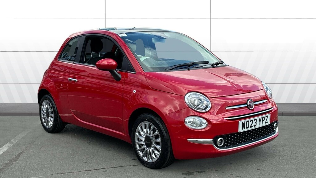 Fiat 500 Hatchback Red