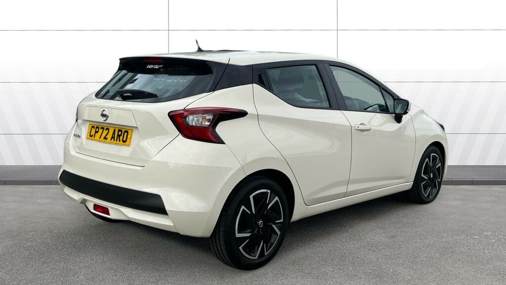 Nissan Micra Acenta CP72ARO White #2