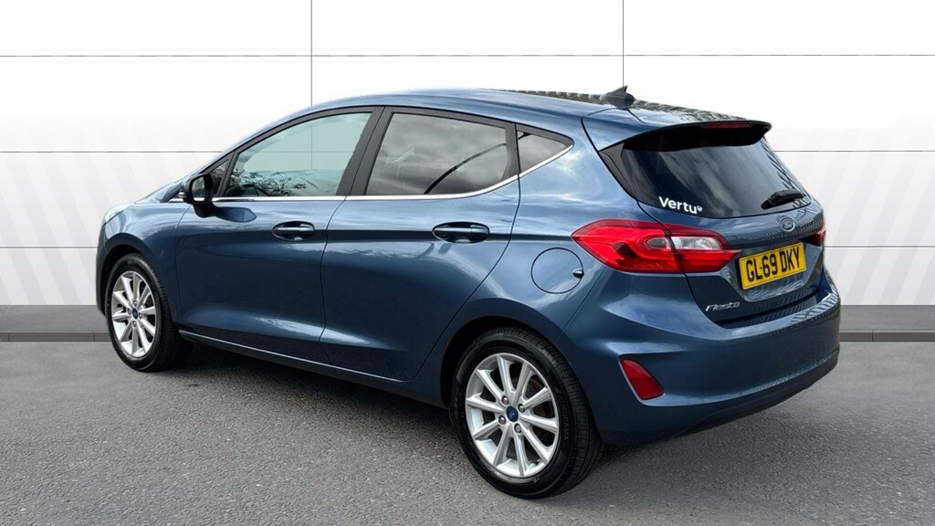 Ford Fiesta Titanium GL69DKY Blue #2